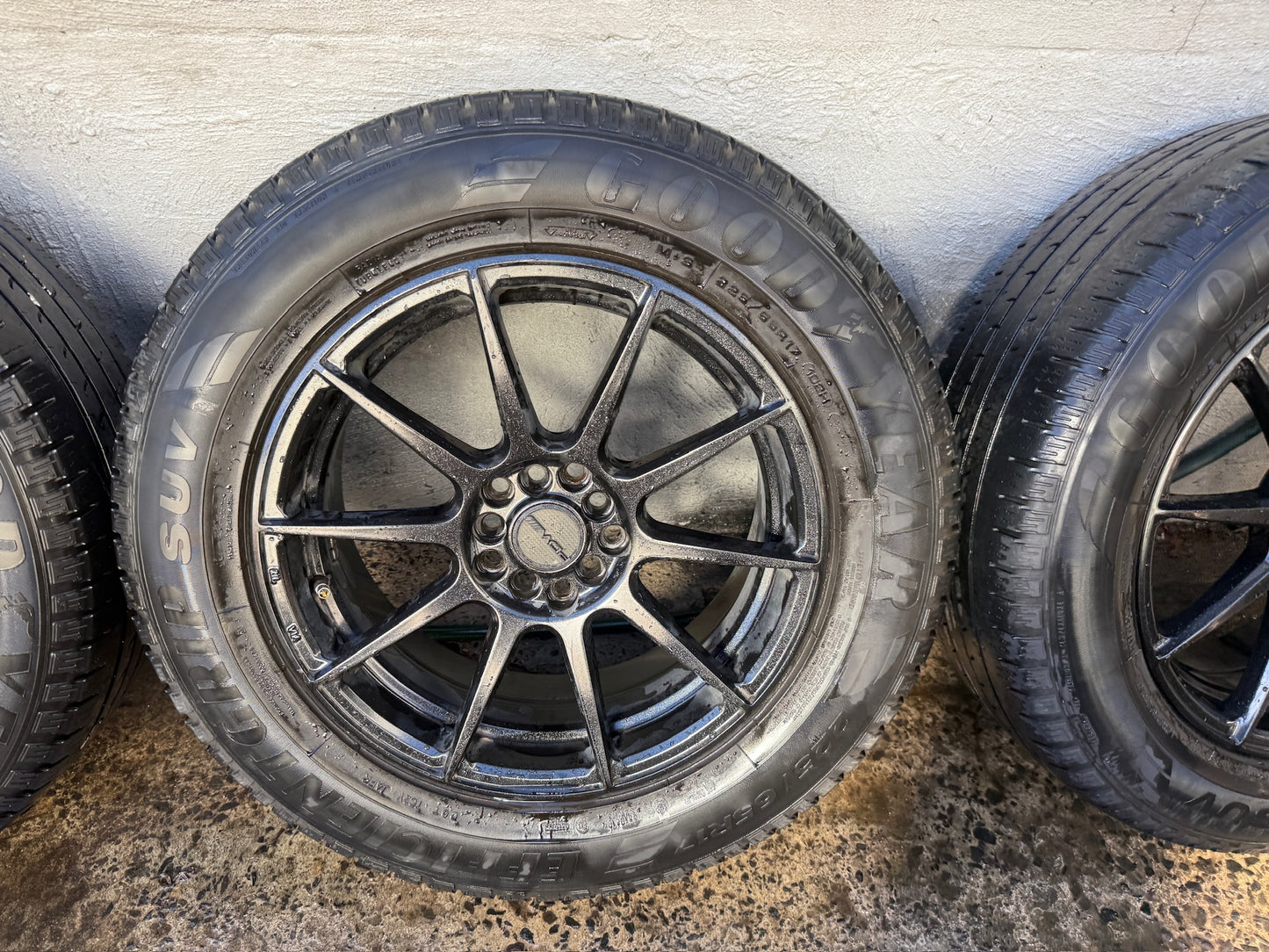 PDW Multi-Fit 17” Alloy Wheels with Tyres