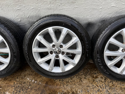 Volkswagen Golf/Jetta 16” Alloy Wheels with Good Tyres