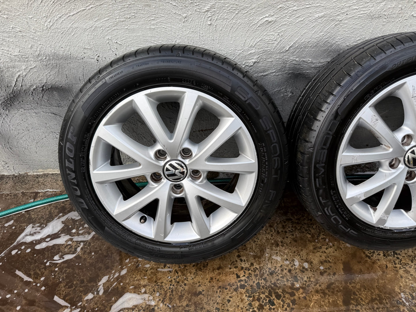 Volkswagen Golf/Jetta 16” Alloy Wheels with Good Tyres