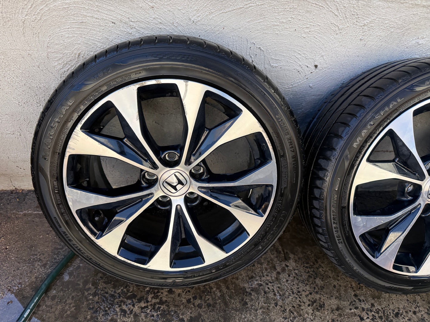 Honda Civic 17” Alloy Wheels with Good Tyres