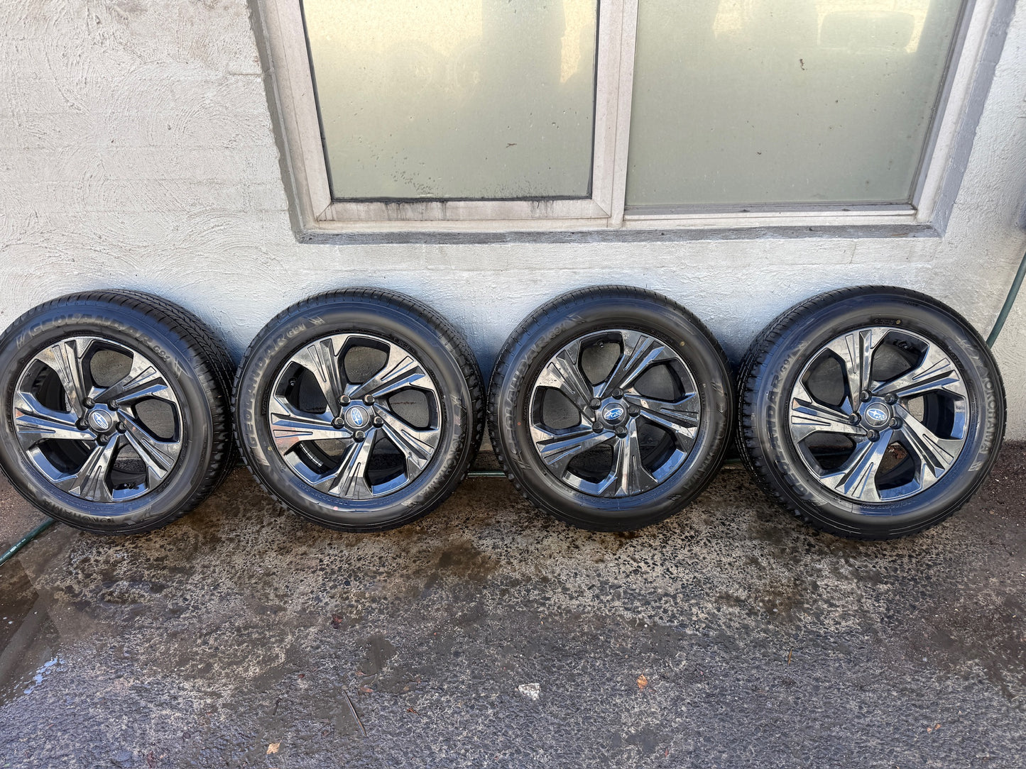 Subaru XV Crosstrek 17” Alloy Wheels with Like New Tyres