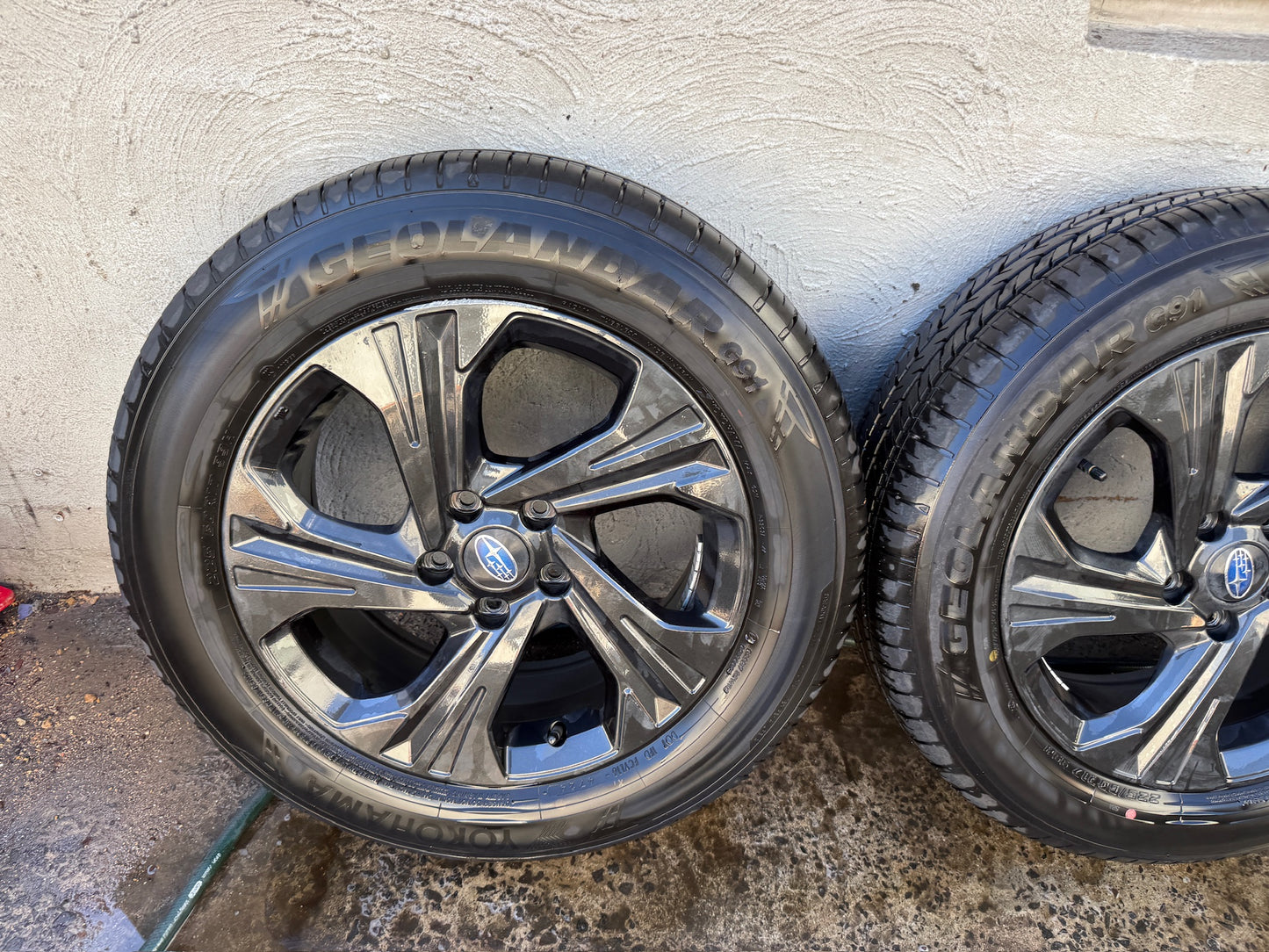 Subaru XV Crosstrek 17” Alloy Wheels with Like New Tyres