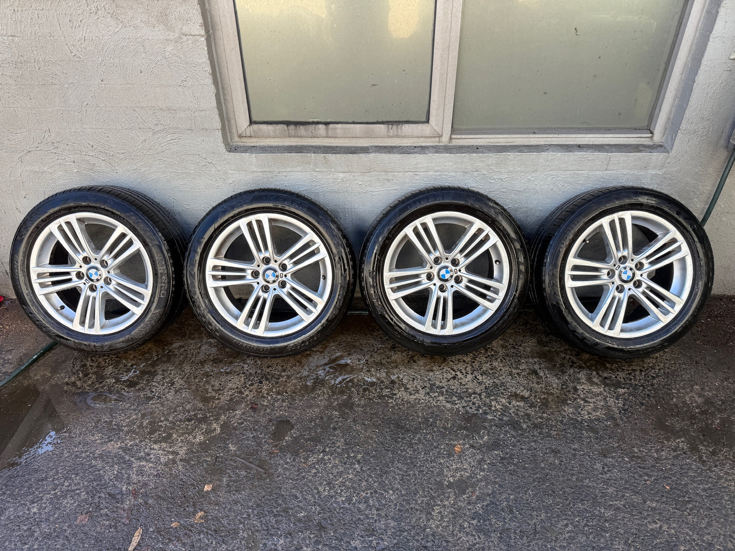 BMW X3 F25 X4 F26 18” Alloy Wheels with Good Tyres