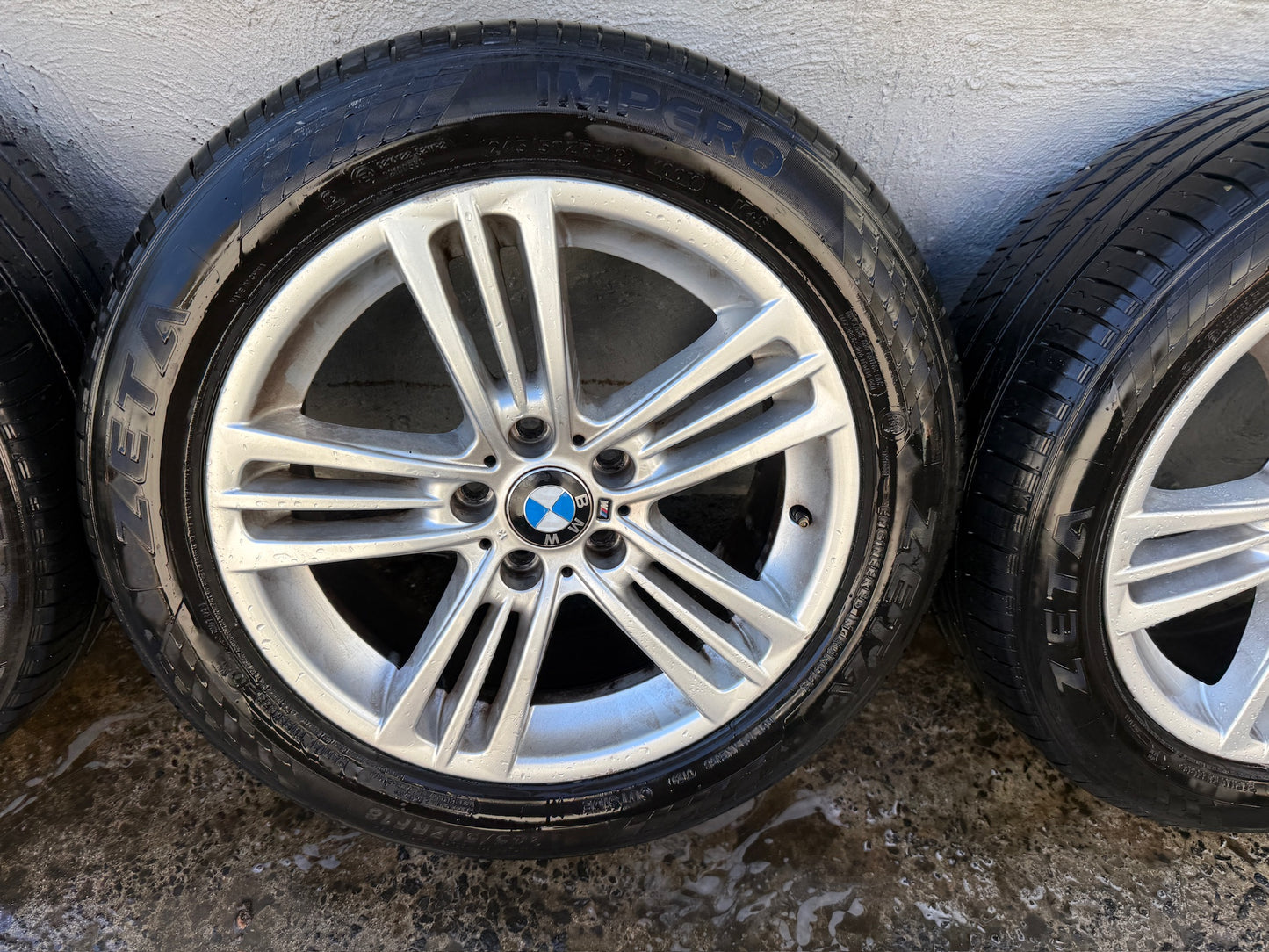 BMW X3 F25 X4 F26 18” Alloy Wheels with Good Tyres