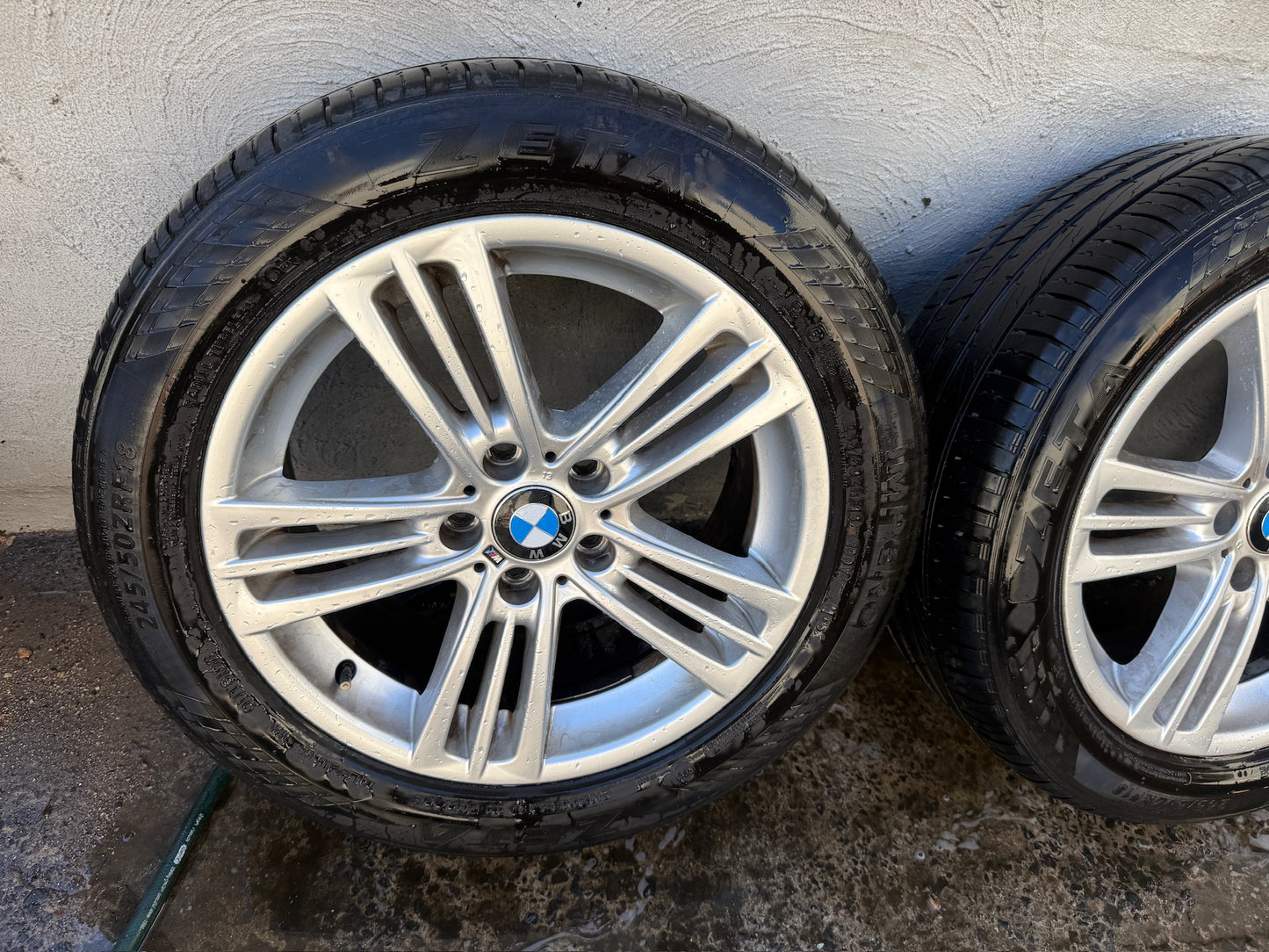 BMW X3 F25 X4 F26 18” Alloy Wheels with Good Tyres