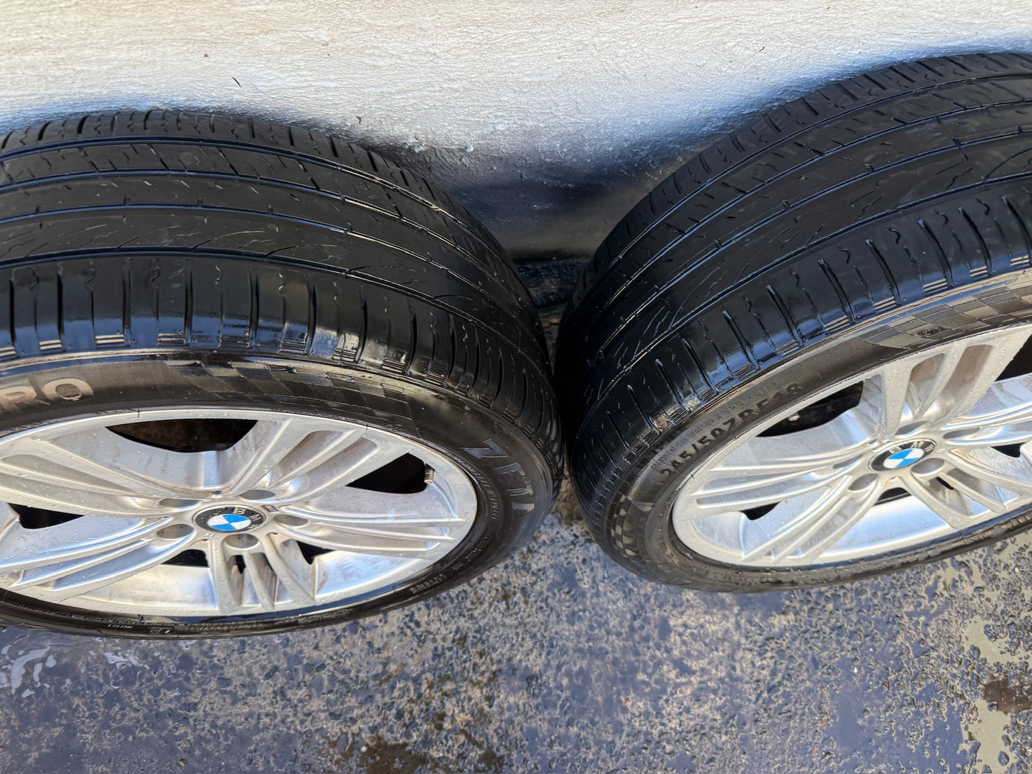 BMW X3 F25 X4 F26 18” Alloy Wheels with Good Tyres