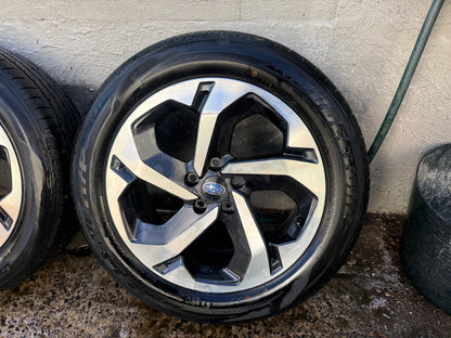 Subaru Forester 18” Alloy Wheels with Good Tyres