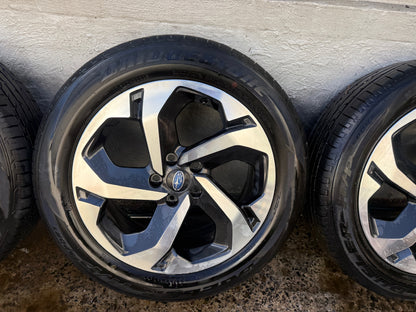 Subaru Forester 18” Alloy Wheels with Good Tyres