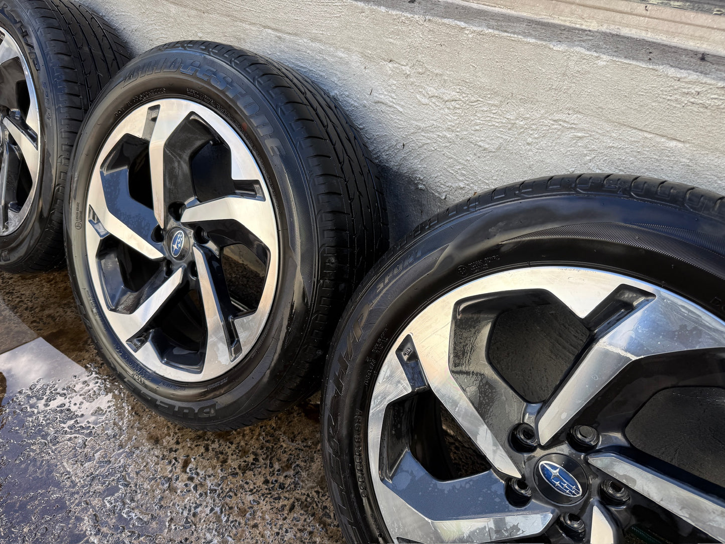 Subaru Forester 18” Alloy Wheels with Good Tyres