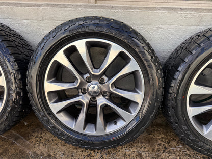 Jeep Grand Cherokee 20” Alloy Wheels with Good Tyres