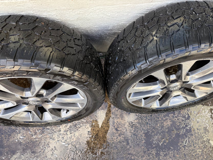 Jeep Grand Cherokee 20” Alloy Wheels with Good Tyres