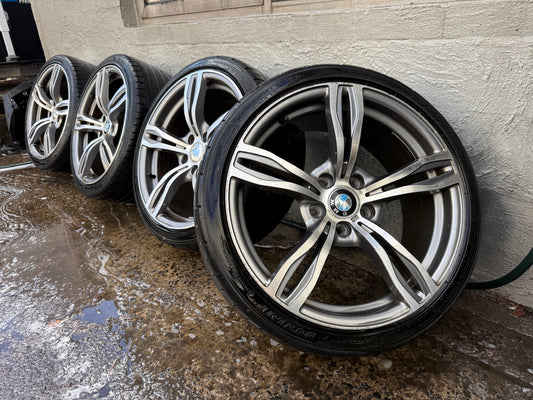 BMW 19” Alloy Wheels with Good Tyres