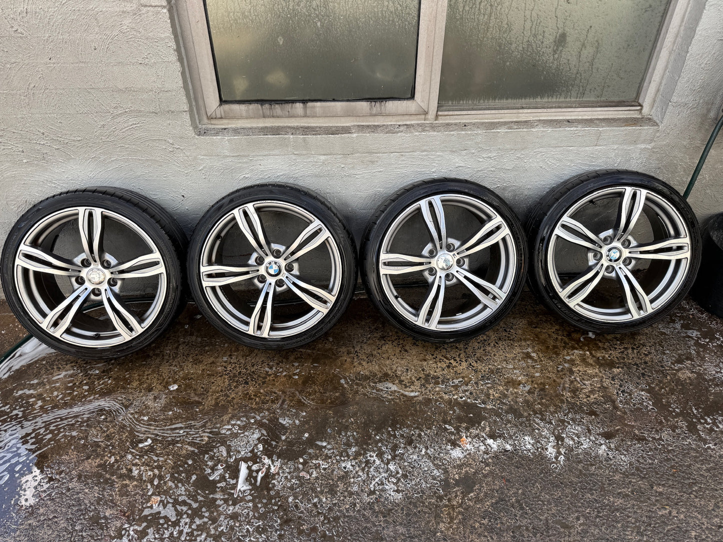 BMW 19” Alloy Wheels with Good Tyres