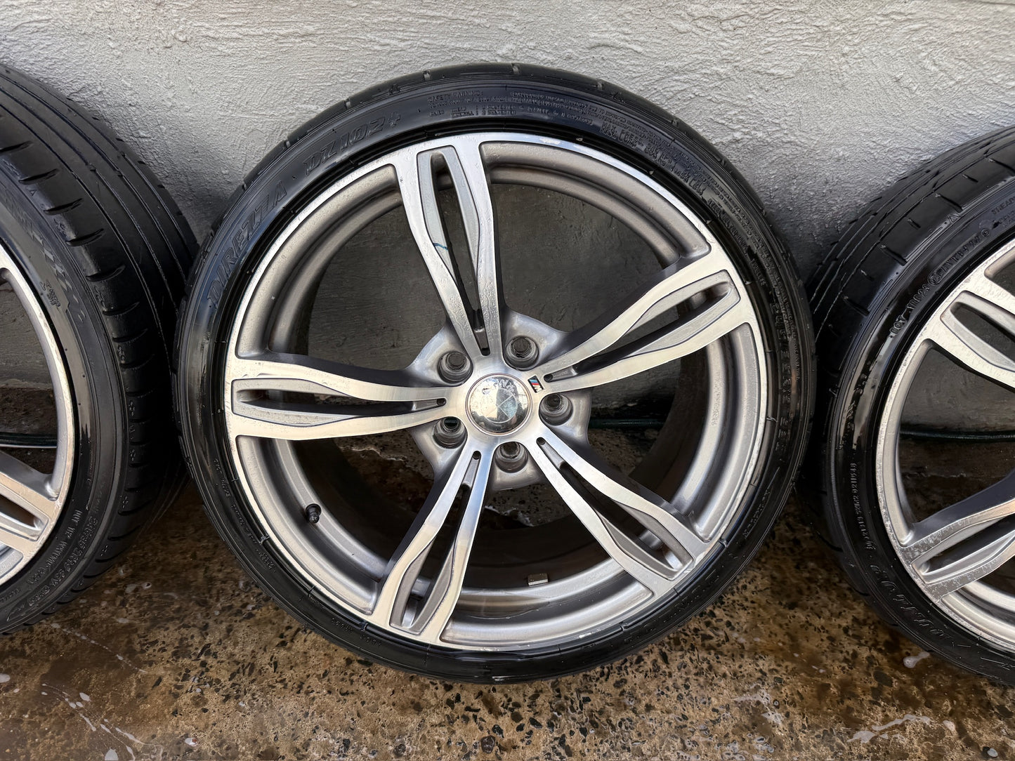 BMW 19” Alloy Wheels with Good Tyres