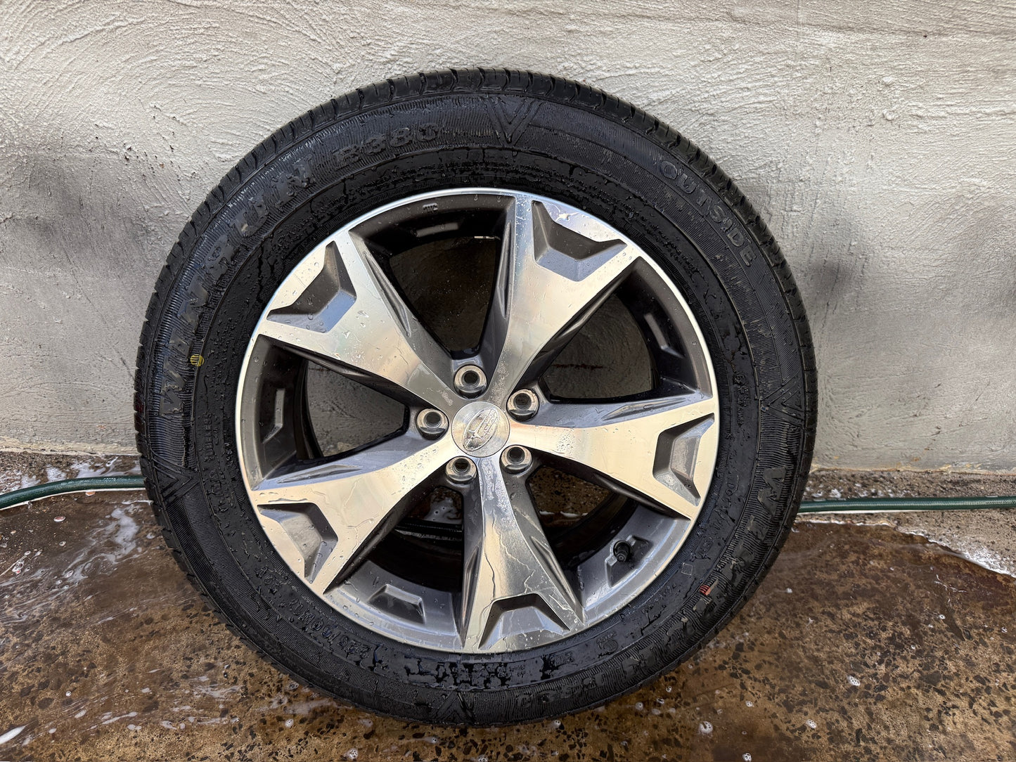 Subaru Forester 17” Alloy Wheel with Good Tyre