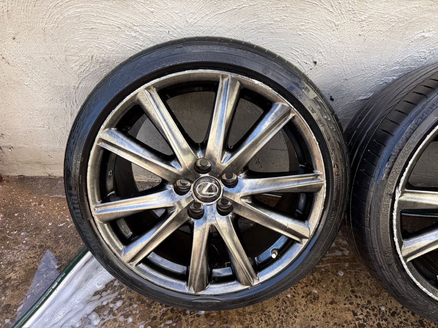 Lexus GS 350 450h 19” Staggered Alloy Wheels with Tyres