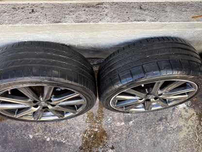 Lexus GS 350 450h 19” Staggered Alloy Wheels with Tyres