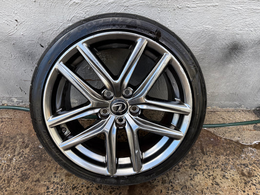 Lexus IS250 IS200t IS300 IS350 18” Alloy Wheel with Good Tyre