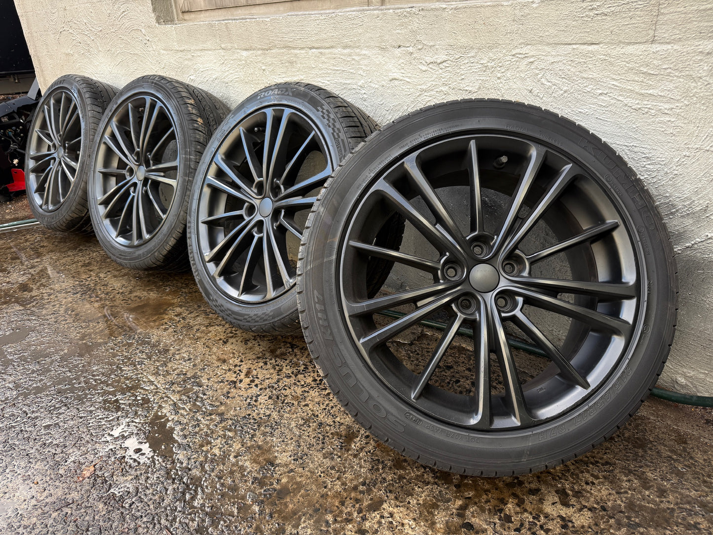 Subaru BRZ/Toyota 86 17” Alloy Wheels with Good Tyres