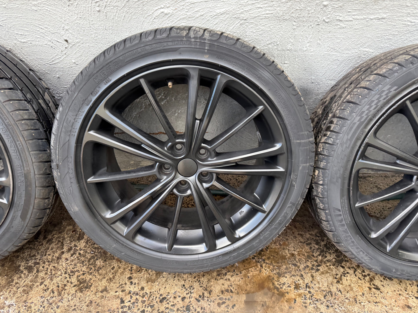 Subaru BRZ/Toyota 86 17” Alloy Wheels with Good Tyres