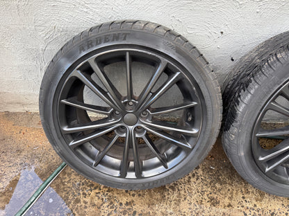 Subaru BRZ/Toyota 86 17” Alloy Wheels with Good Tyres