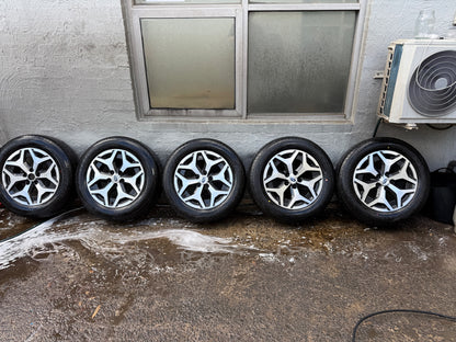 Subaru Forester 17” Alloy Wheels with Good Tyres