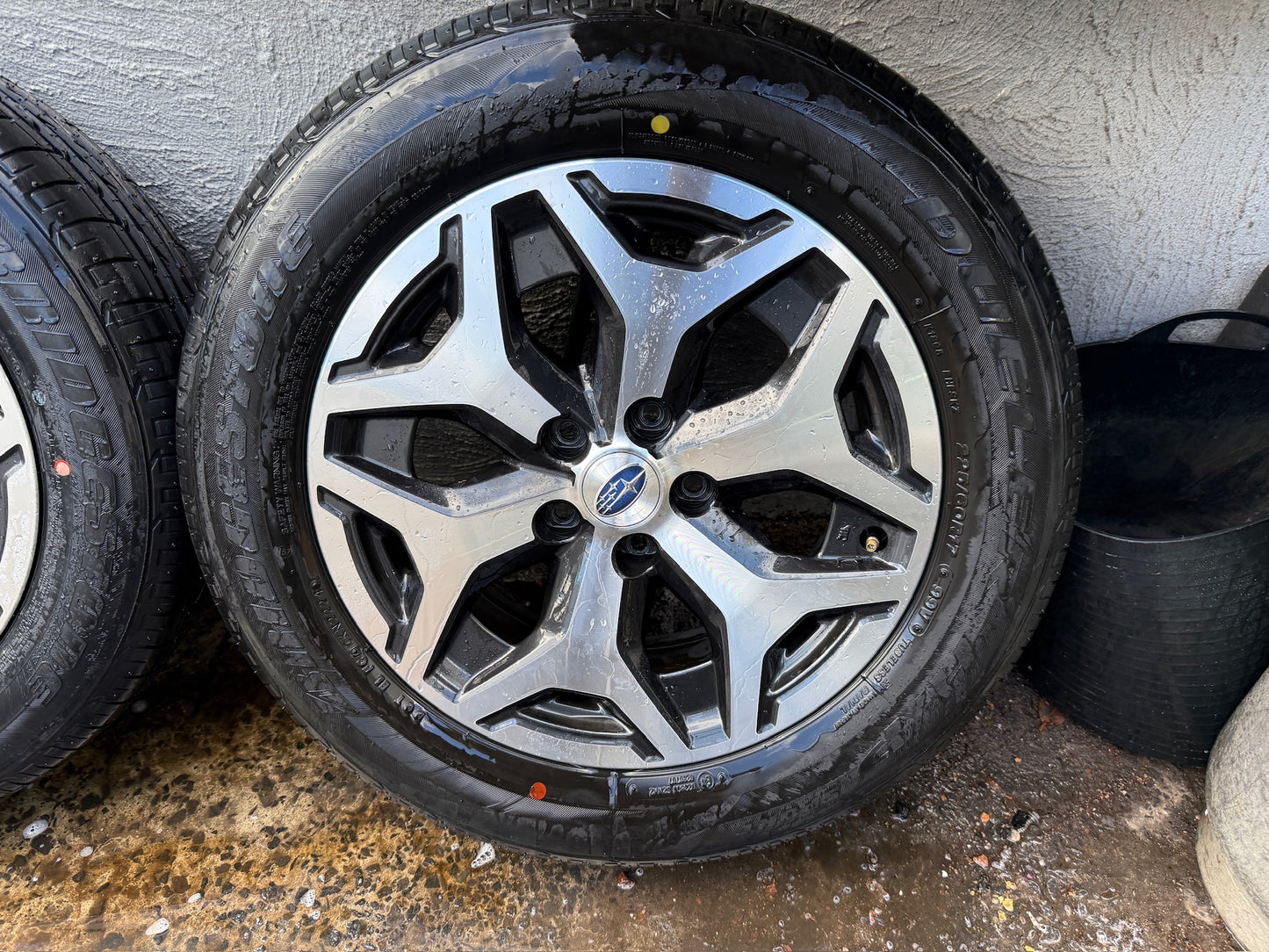 Subaru Forester 17” Alloy Wheels with Good Tyres