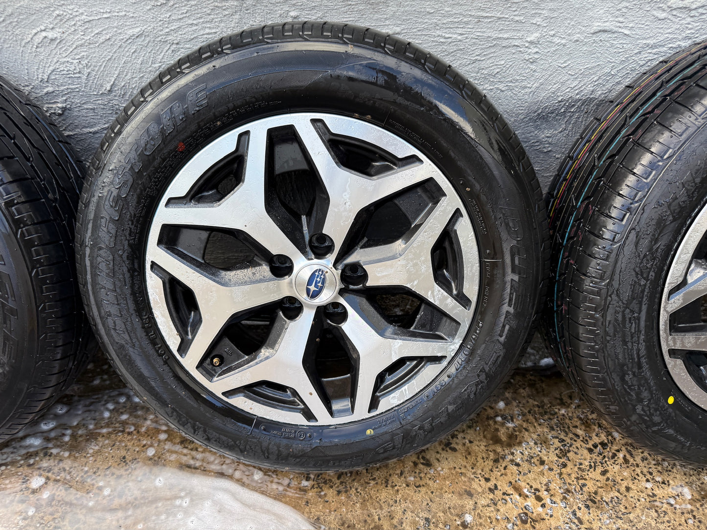 Subaru Forester 17” Alloy Wheels with Good Tyres