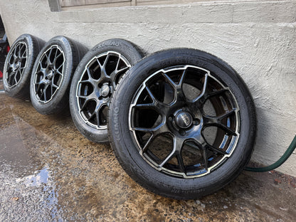 Speedy 16” Alloy Wheels with Good Tyres