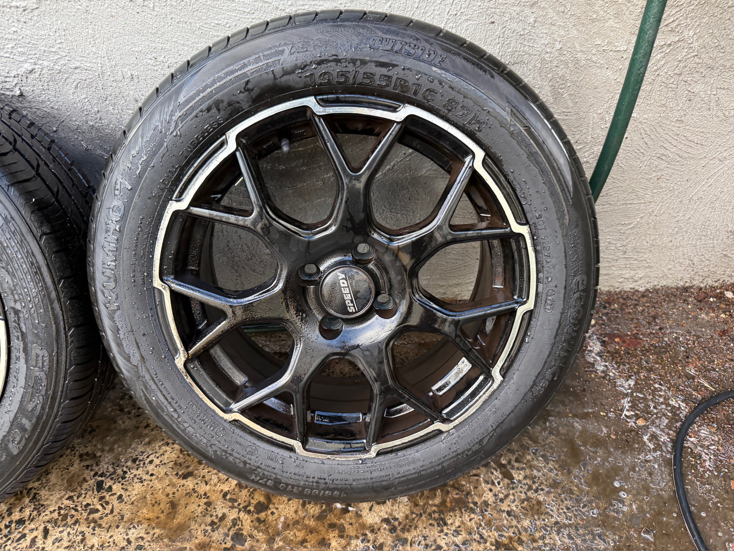 Speedy 16” Alloy Wheels with Good Tyres