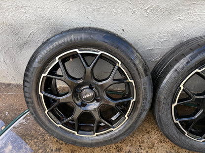 Speedy 16” Alloy Wheels with Good Tyres