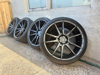 Mars Performance Staggered 19” Alloy Wheels with Michelin PS4 Tyres