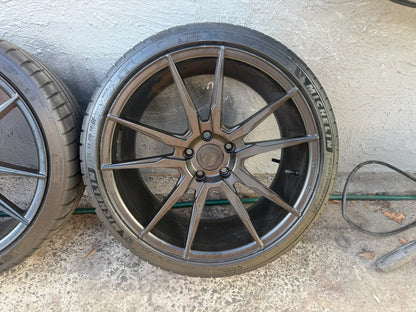 Mars Performance Staggered 19” Alloy Wheels with Michelin PS4 Tyres