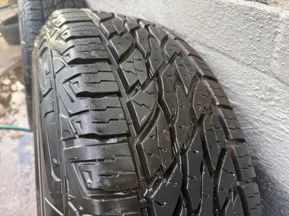 Nissan Navara 32” A/T Tyres  on Black Steel Rims