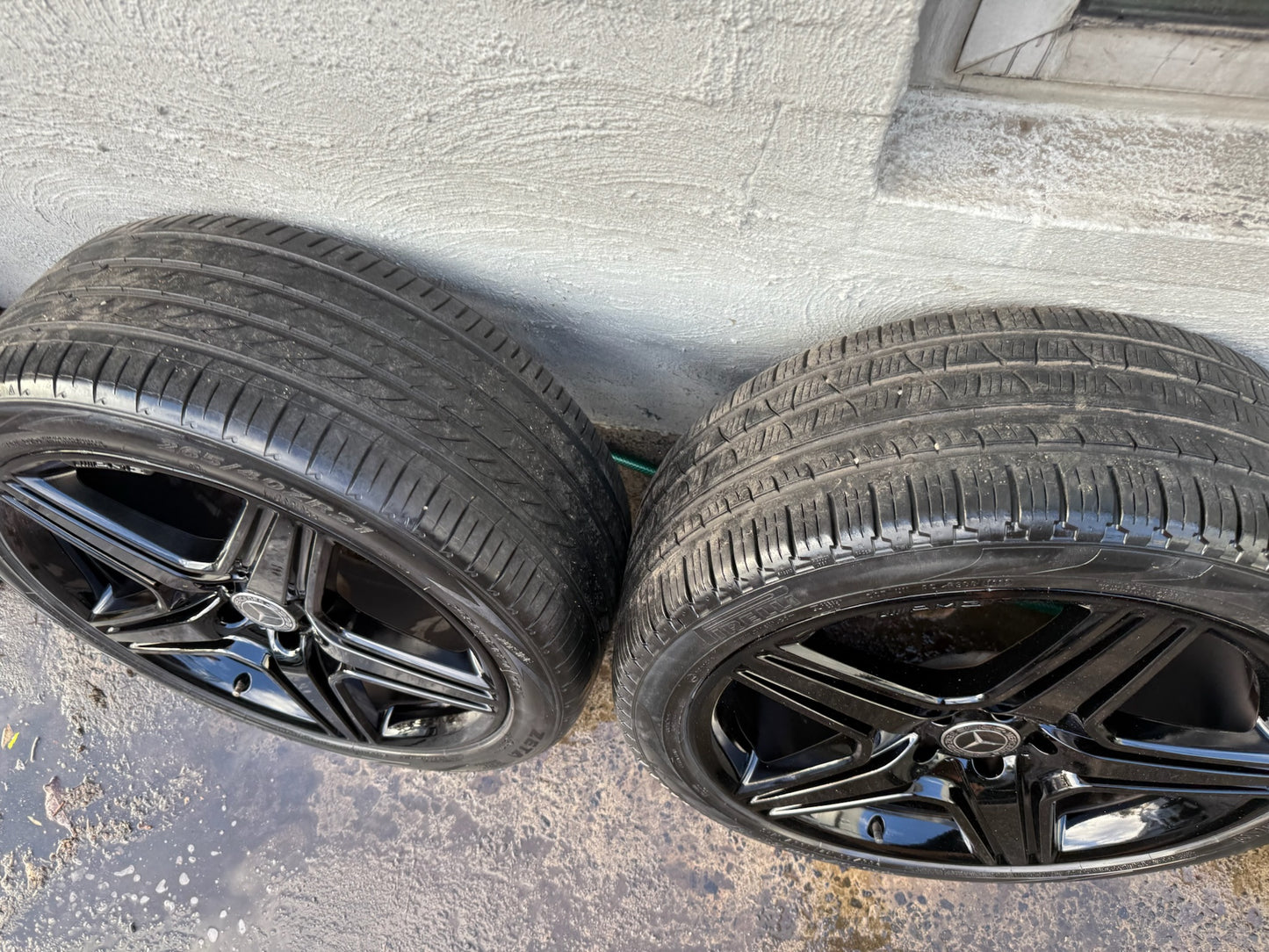 Mercedes Benz ML550 ML63 AMG Black 21” Alloy Wheels with Excellent Tyres