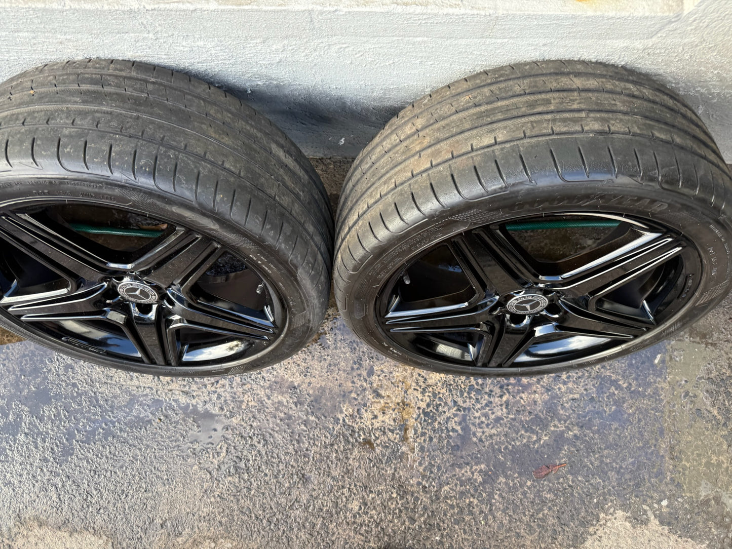 Mercedes Benz ML550 ML63 AMG Black 21” Alloy Wheels with Excellent Tyres