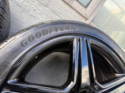 Mercedes Benz ML550 ML63 AMG Black 21” Alloy Wheels with Excellent Tyres