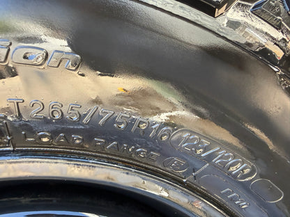 BF Goodrich 32” KO2 A/T Tyres On 6 Stud Steel Rims