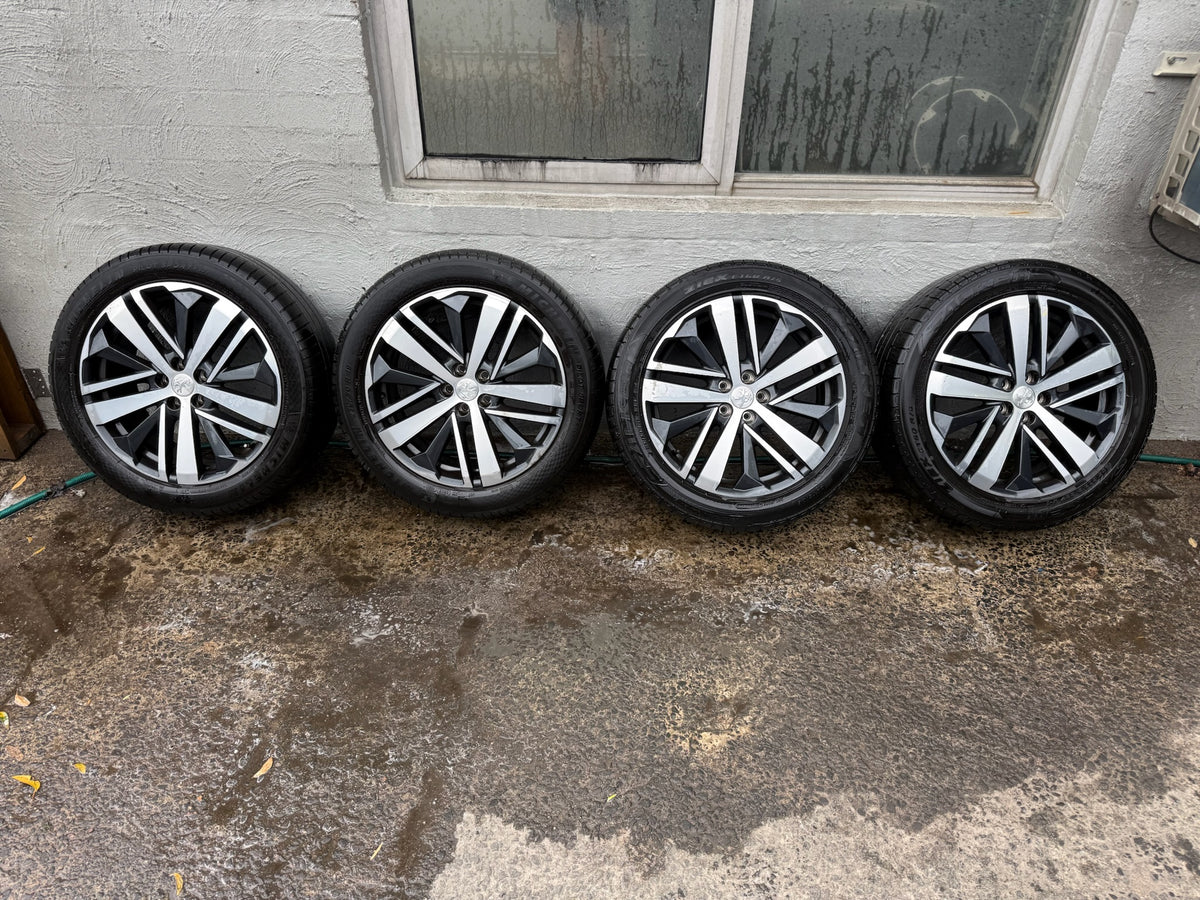 Peugeot 3008 4008 5008 GT 19” Alloy Wheels with Good Tyres – Wheel Torque