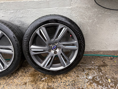 Volvo V40 S40 V60 S60 18” Alloy Wheels with Very Good Tyres