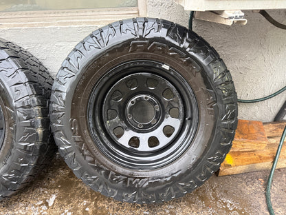 Maxxis Razr Tyres on 6 Stud&nbsp; Steel Rims