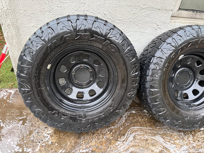 Maxxis Razr Tyres on 6 Stud&nbsp; Steel Rims