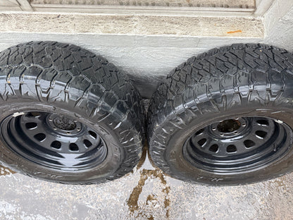 Maxxis Razr Tyres on 6 Stud&nbsp; Steel Rims