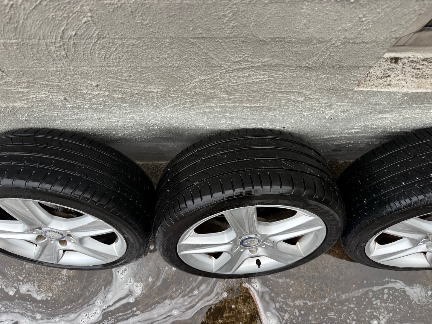 Mercedes C300 W204 Staggered 17” Alloy Wheels with Good Tyres - Set of 5