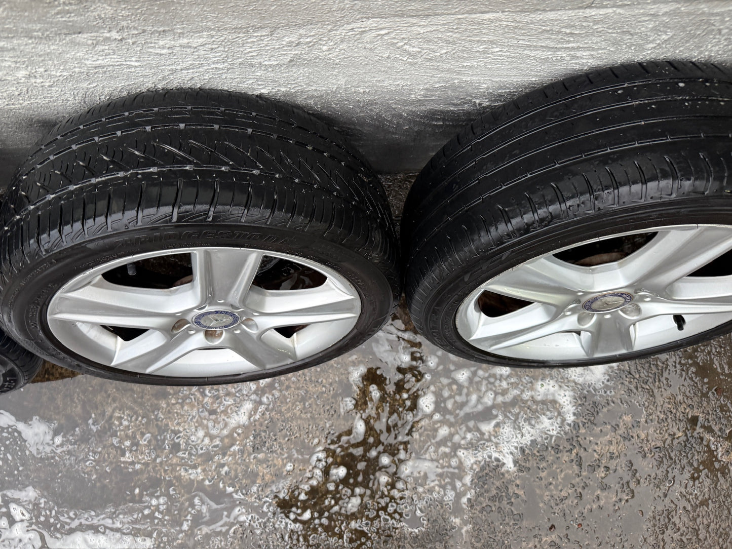 Mercedes C300 W204 Staggered 17” Alloy Wheels with Good Tyres - Set of 5