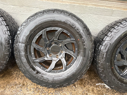 6 Stud Alloy Wheels with Cooper Discoverer AT3 Tyres