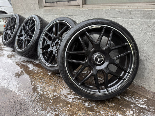 Mercedes Benz AMG C63 Staggered 20” Alloy Wheels with Tyres