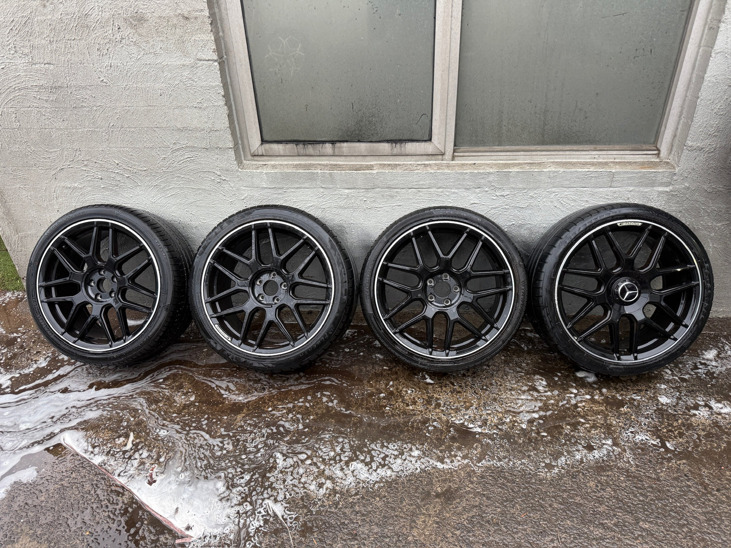 Mercedes Benz AMG C63 Staggered 20” Alloy Wheels with Tyres