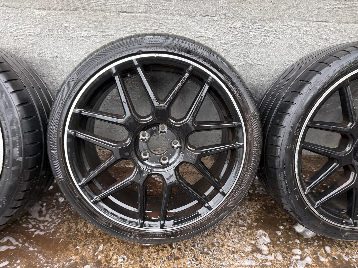 Mercedes Benz AMG C63 Staggered 20” Alloy Wheels with Tyres