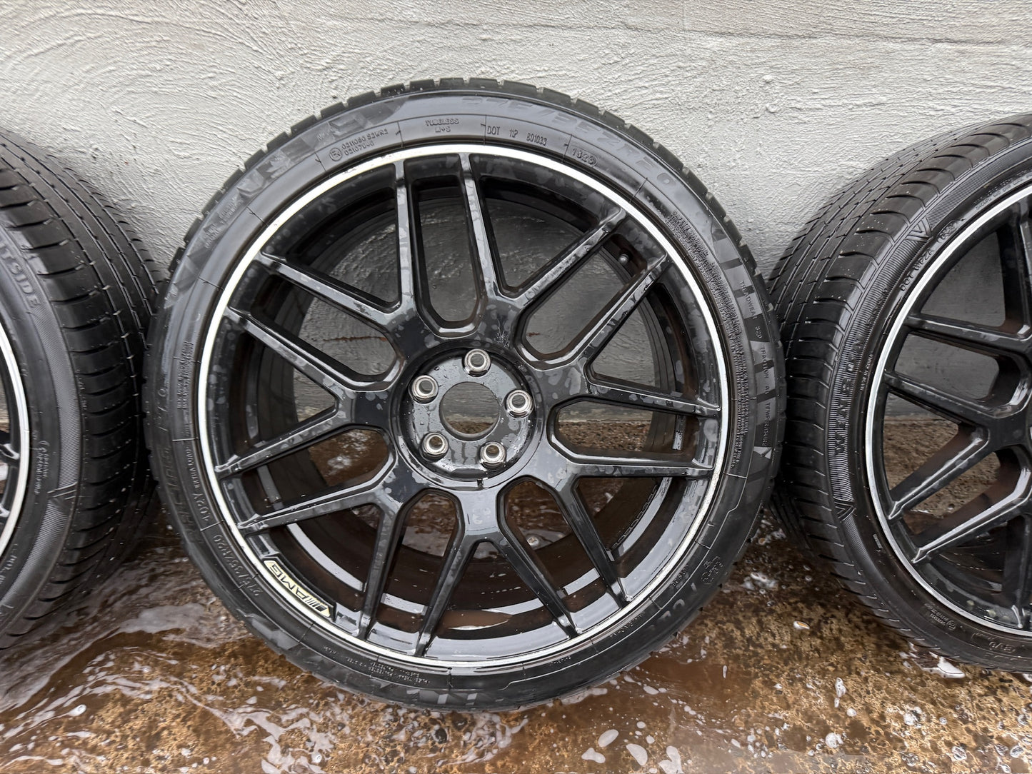 Mercedes Benz AMG C63 Staggered 20” Alloy Wheels with Tyres